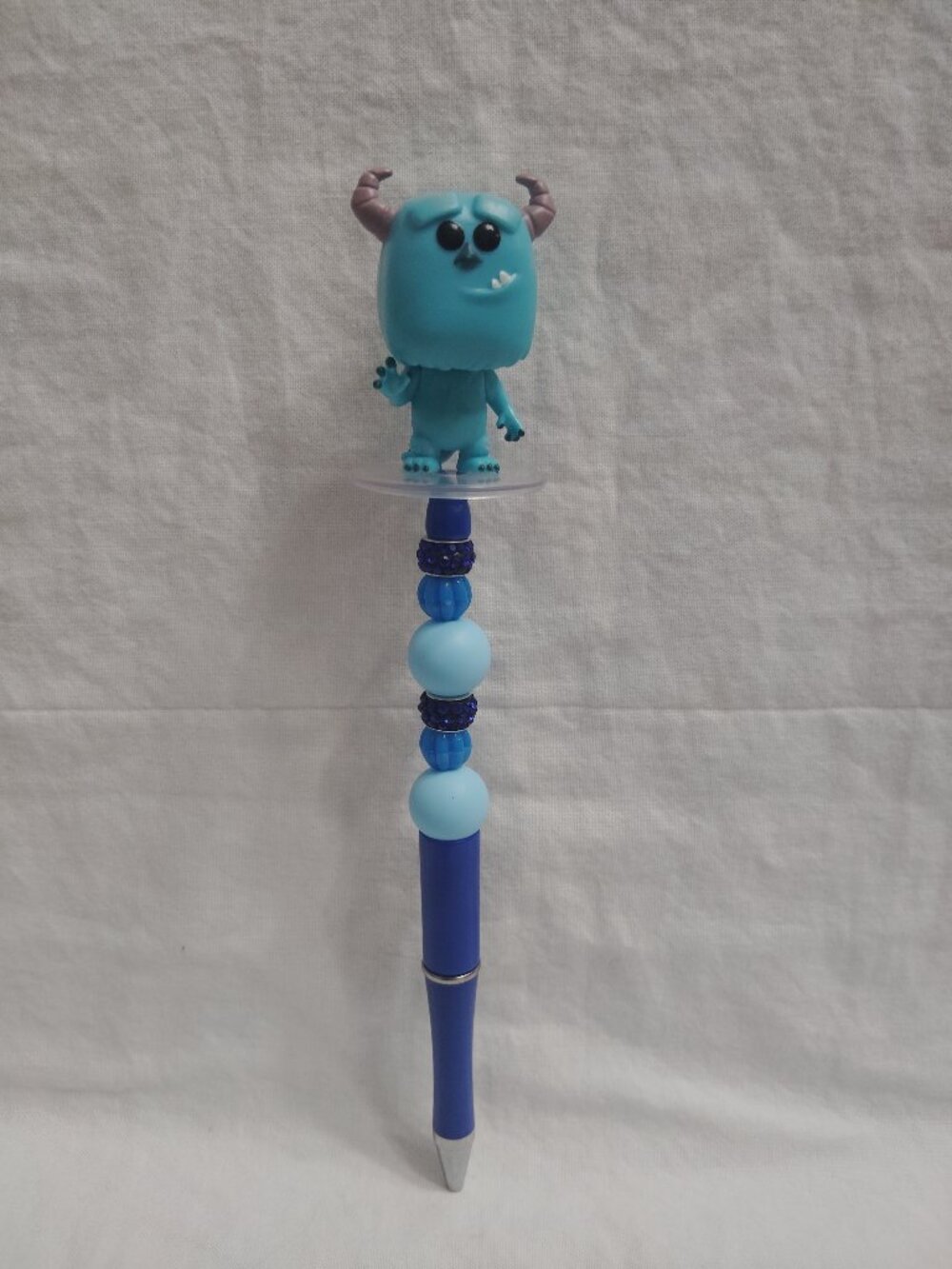 Funko Pop Mini Sulley - Handmade Beaded Pen